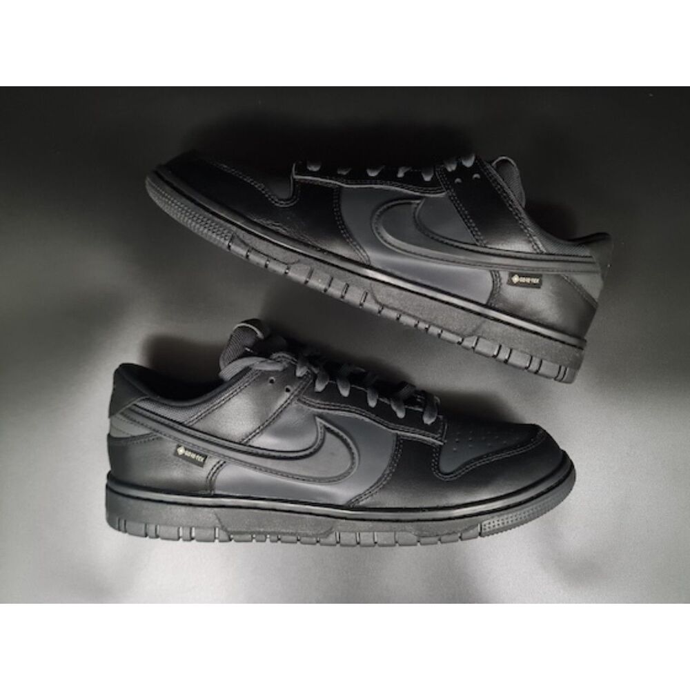 Nike Dunk Low Gore-Tex Triple Black. SIZE 10 - HQ2053-001